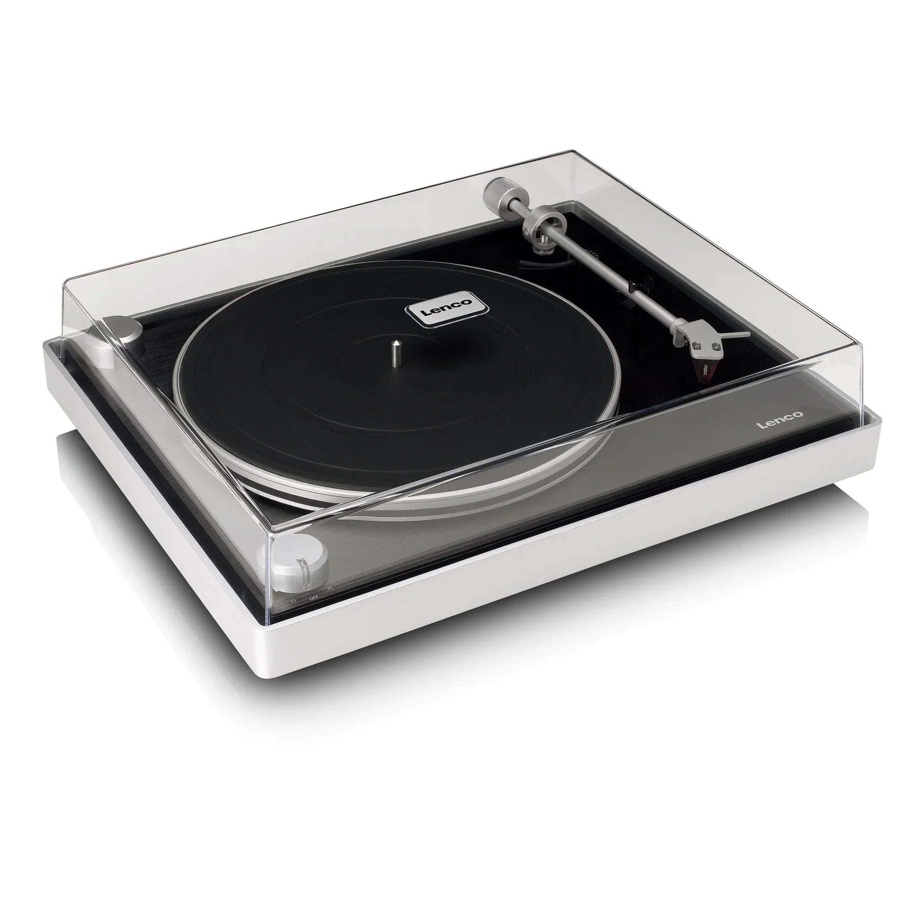 Lenco L-455BK Audiophile turntable with Ortofon 2M RED cartridge