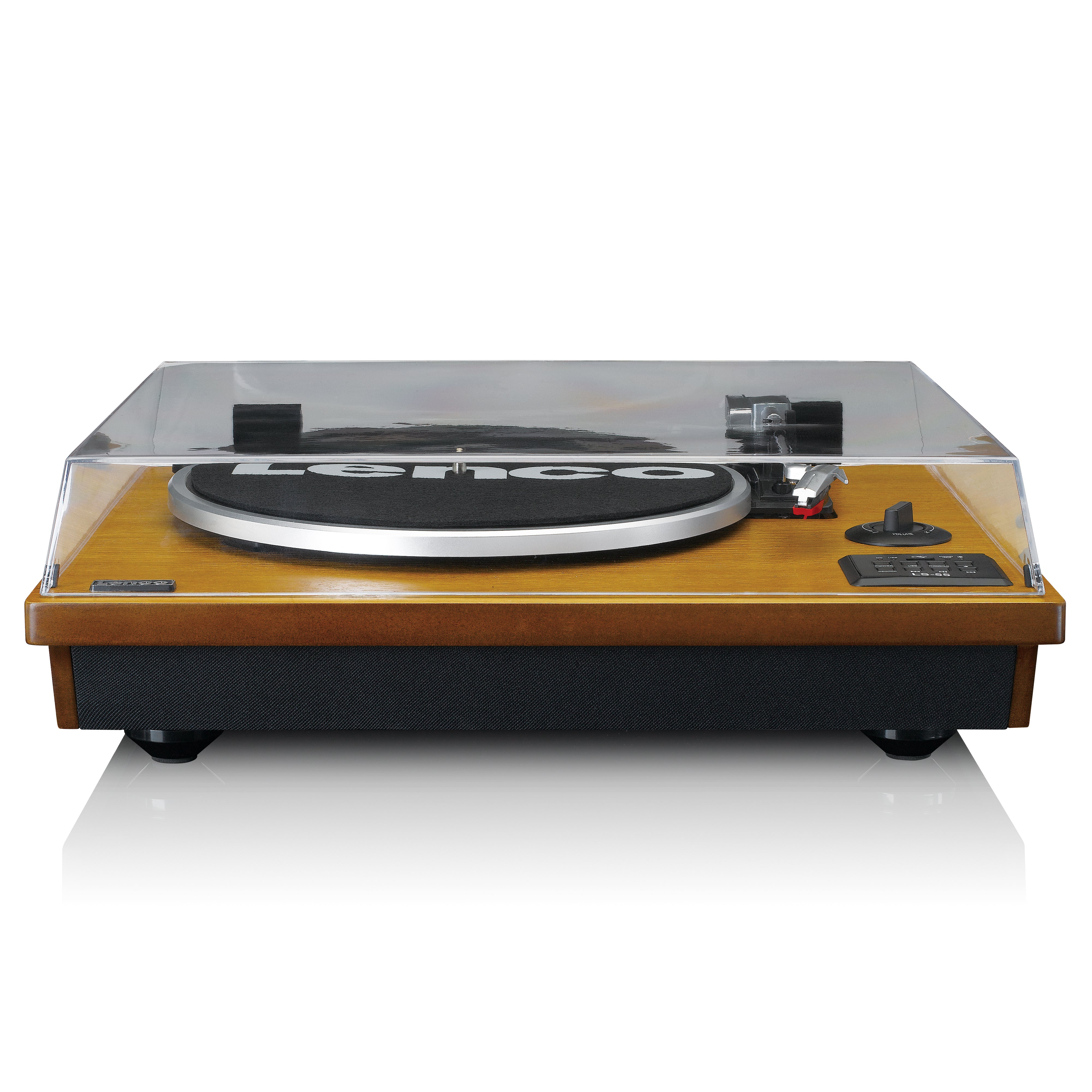 LENCO LS-55WA UK - Turntable with Bluetooth®, USB MP3 encoder, speakers - Wood - Refurbished