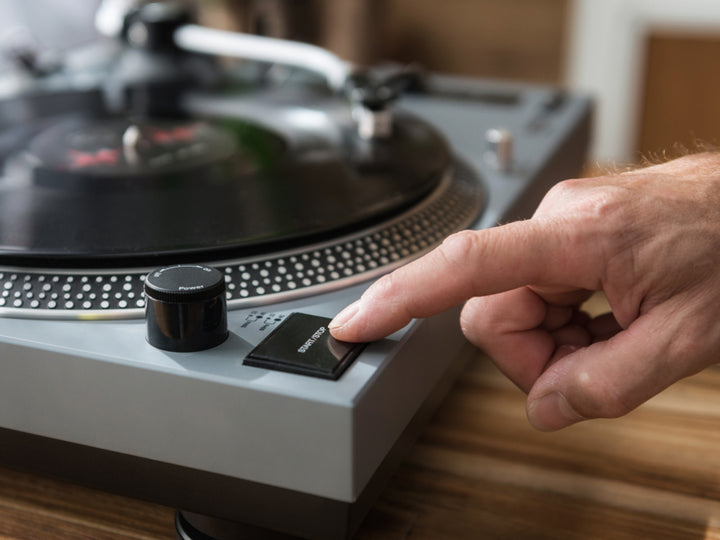 LENCO L-3810GY - Direct Drive turntable with USB - Grey