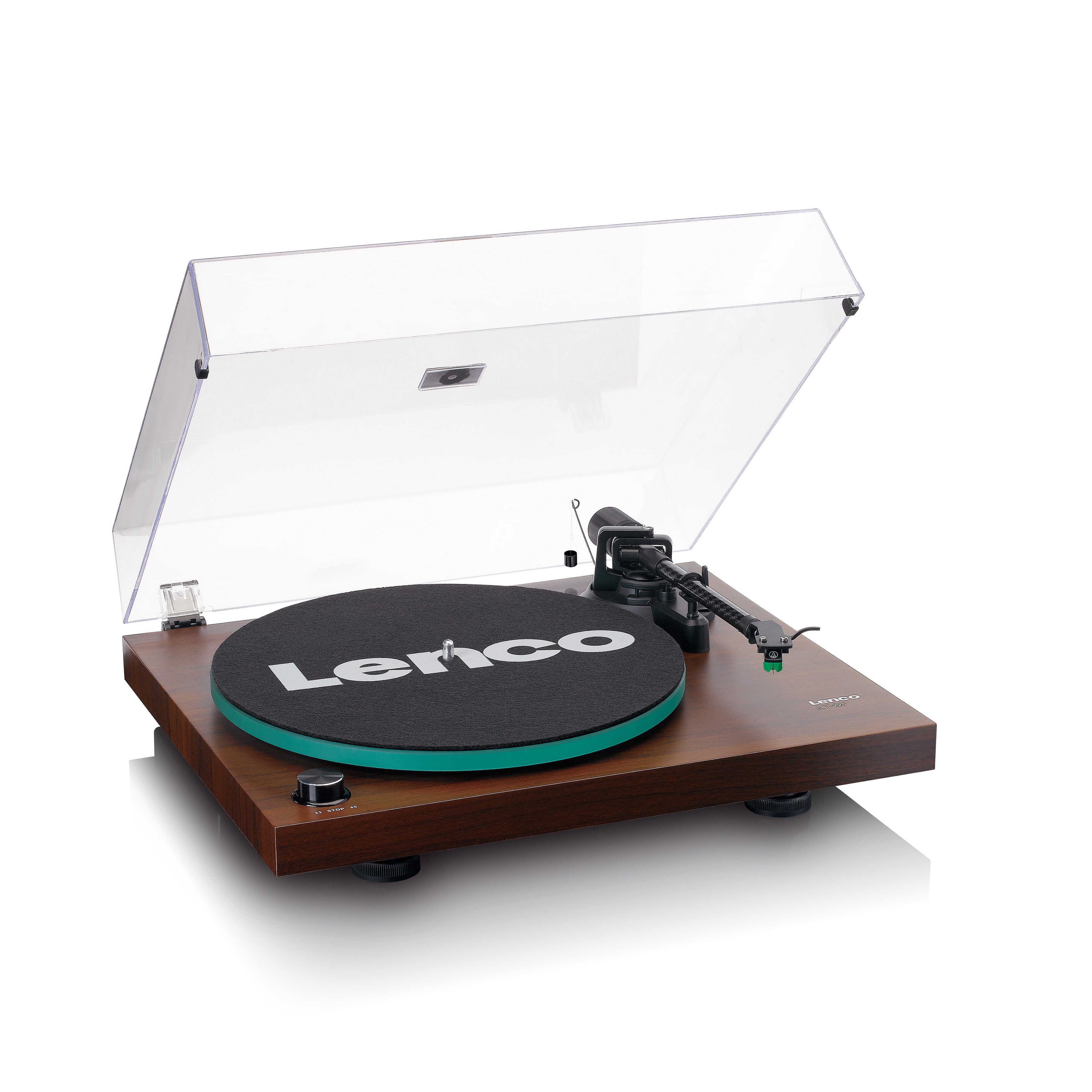 LENCO LBT-225WA - Record player with Bluetooth® transmission - dark brown