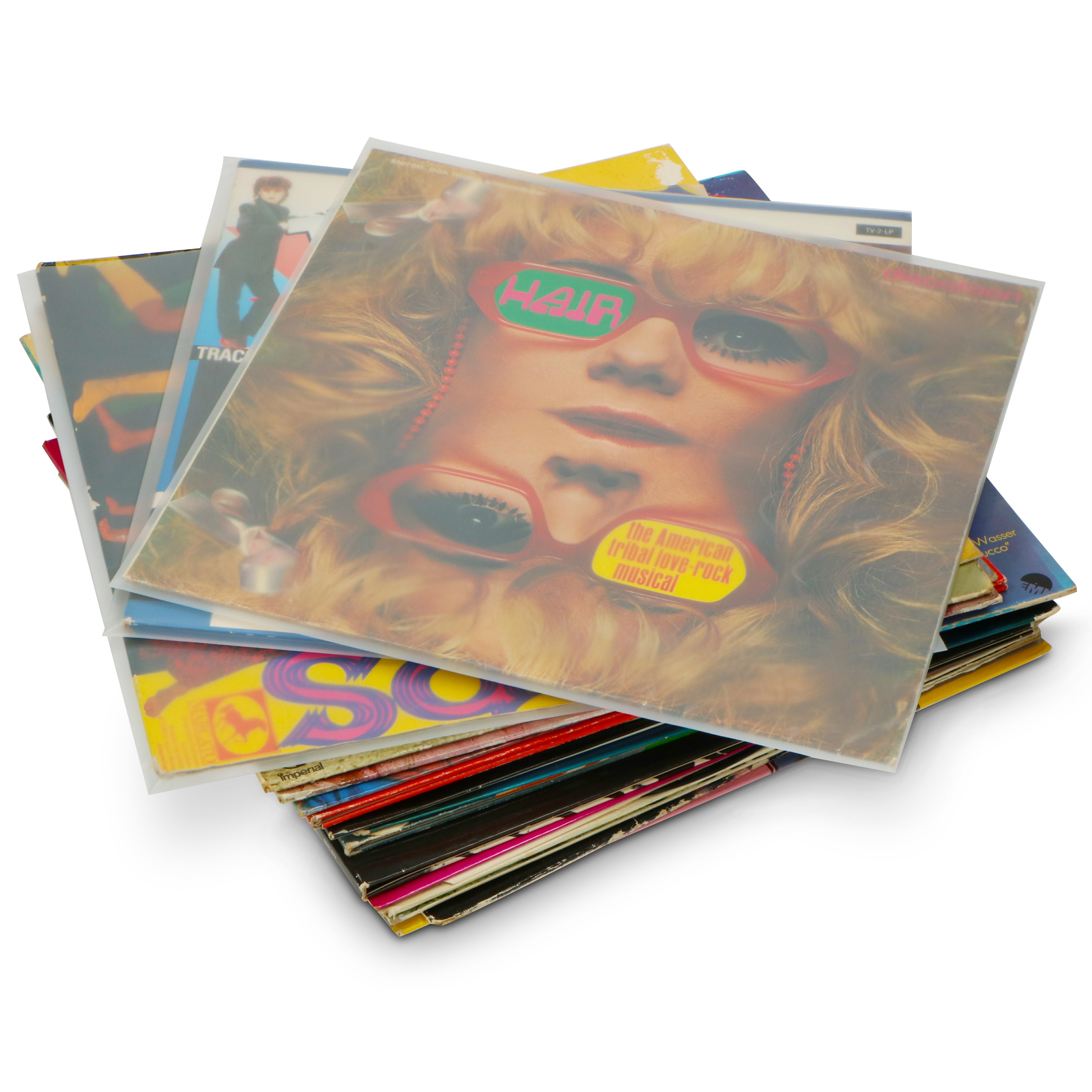 LENCO TTA-50SL - 50 outer sleeves for covers protection