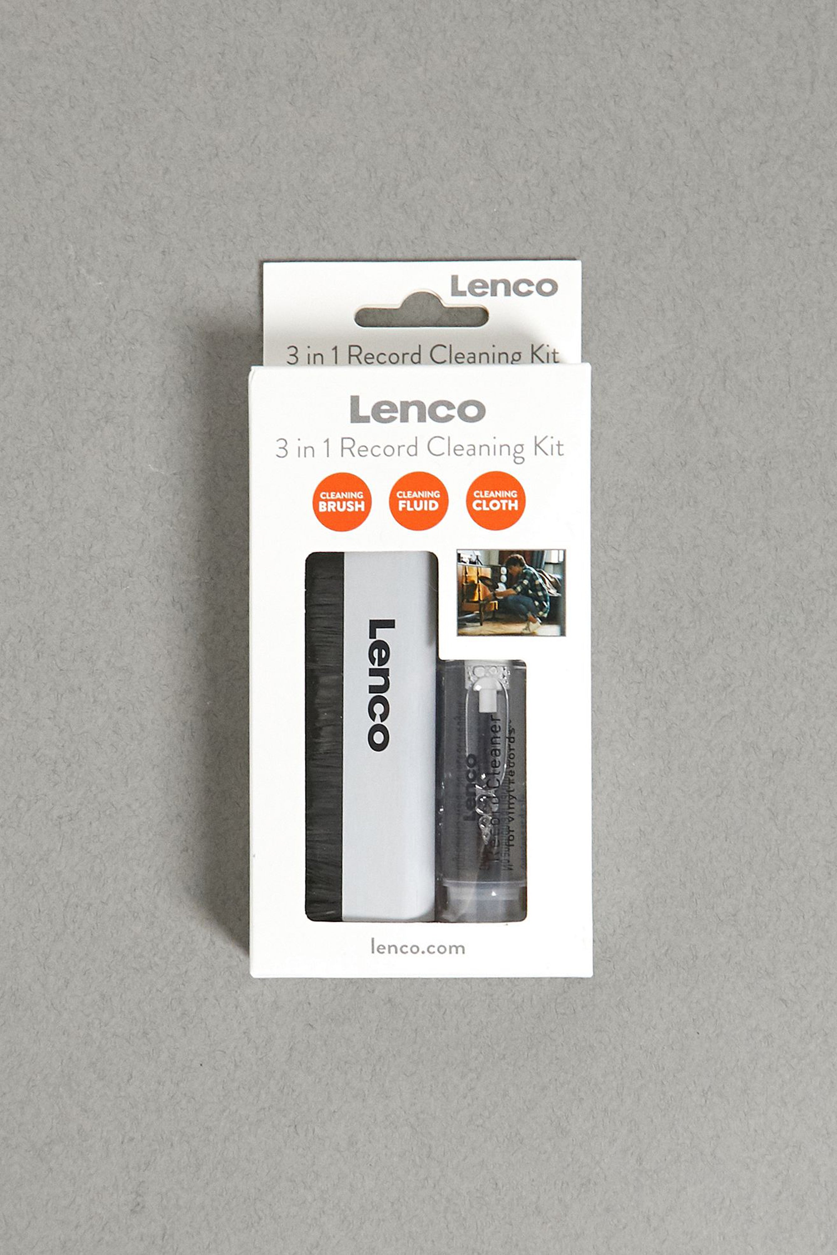 DRAFT LENCO TTA-3IN1 - Carbon fiber record cleaning brush - Refurbished