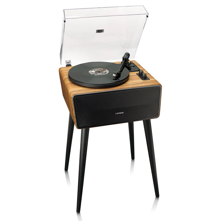 LENCO LS-570OK - Record player with built-in speakers and Bluetooth® - Record player on legs - Oakwood