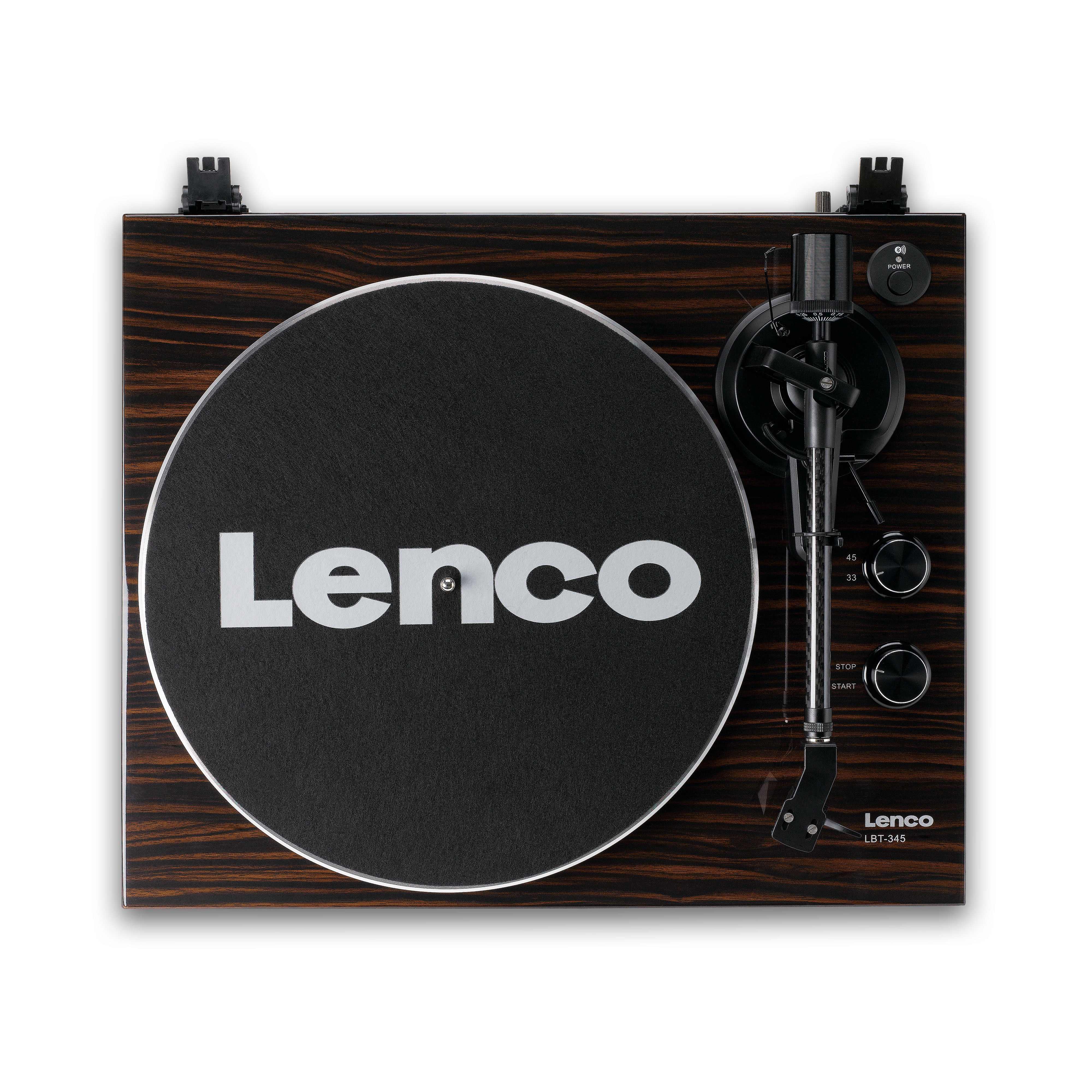 Lenco LBT-345WA - Turntable with Bluetooth Connectivity, Walnut