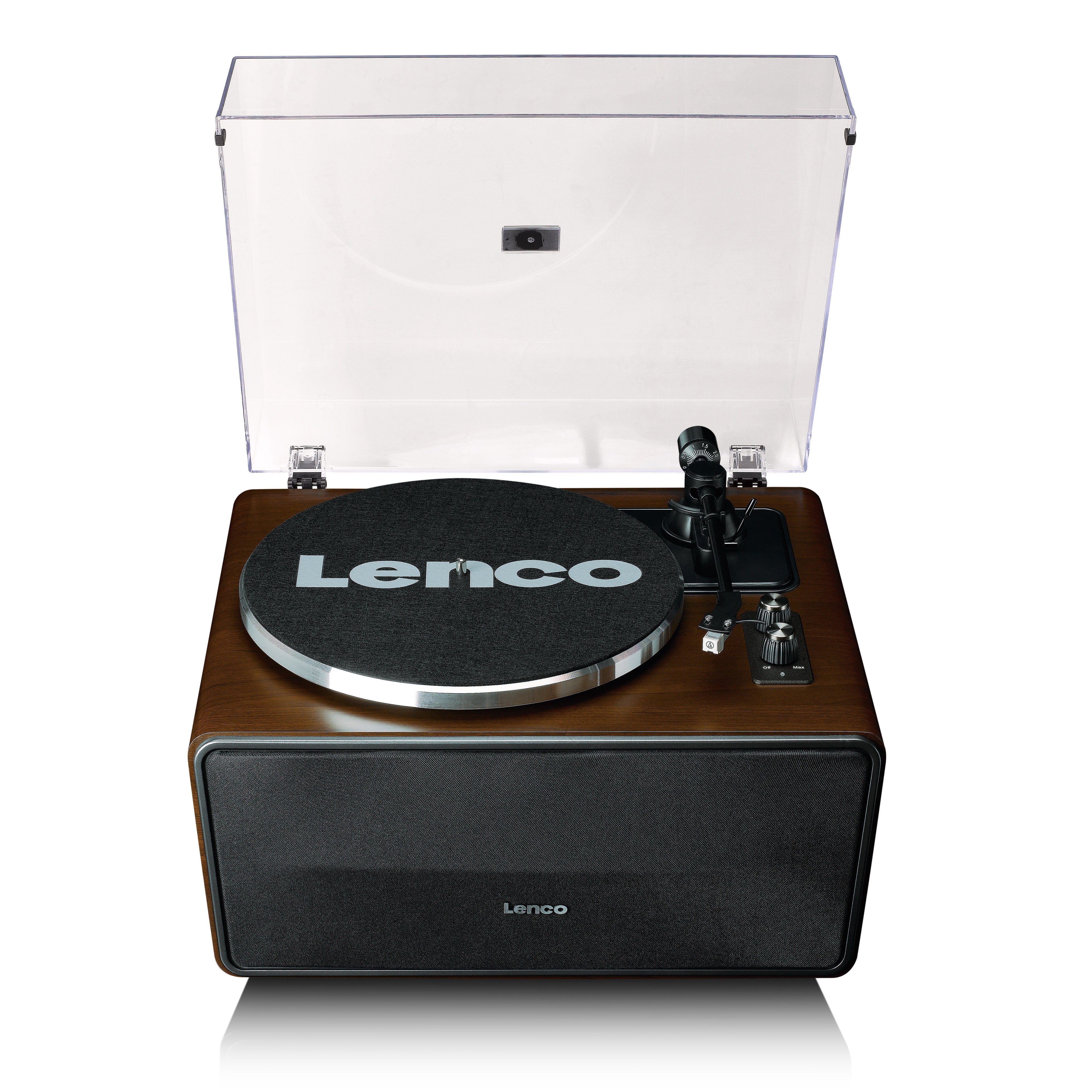 Lenco LS-470WA - Turntable with Bluetooth Connectivity, Walnut