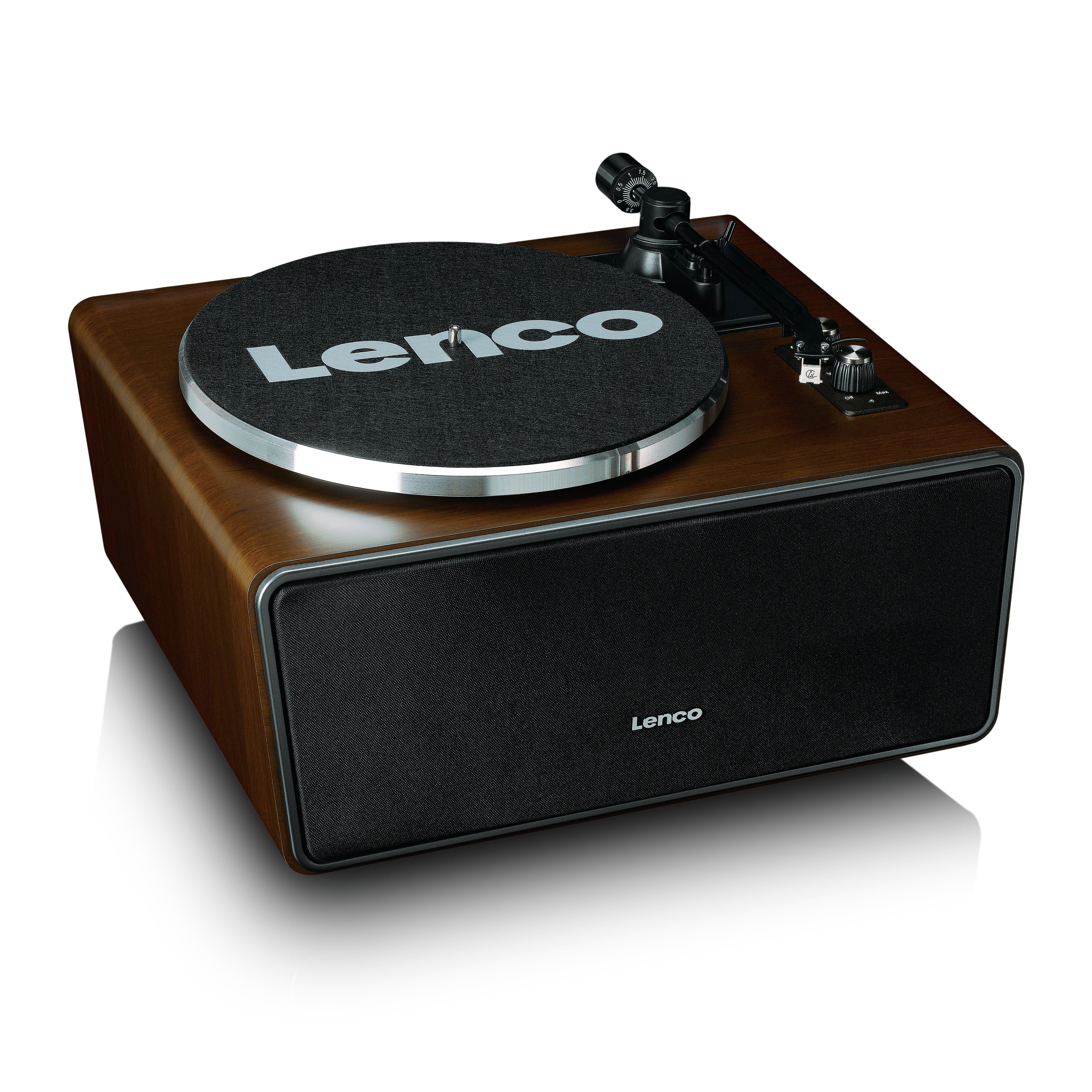 Lenco LS-470WA - Turntable with Bluetooth Connectivity, Walnut