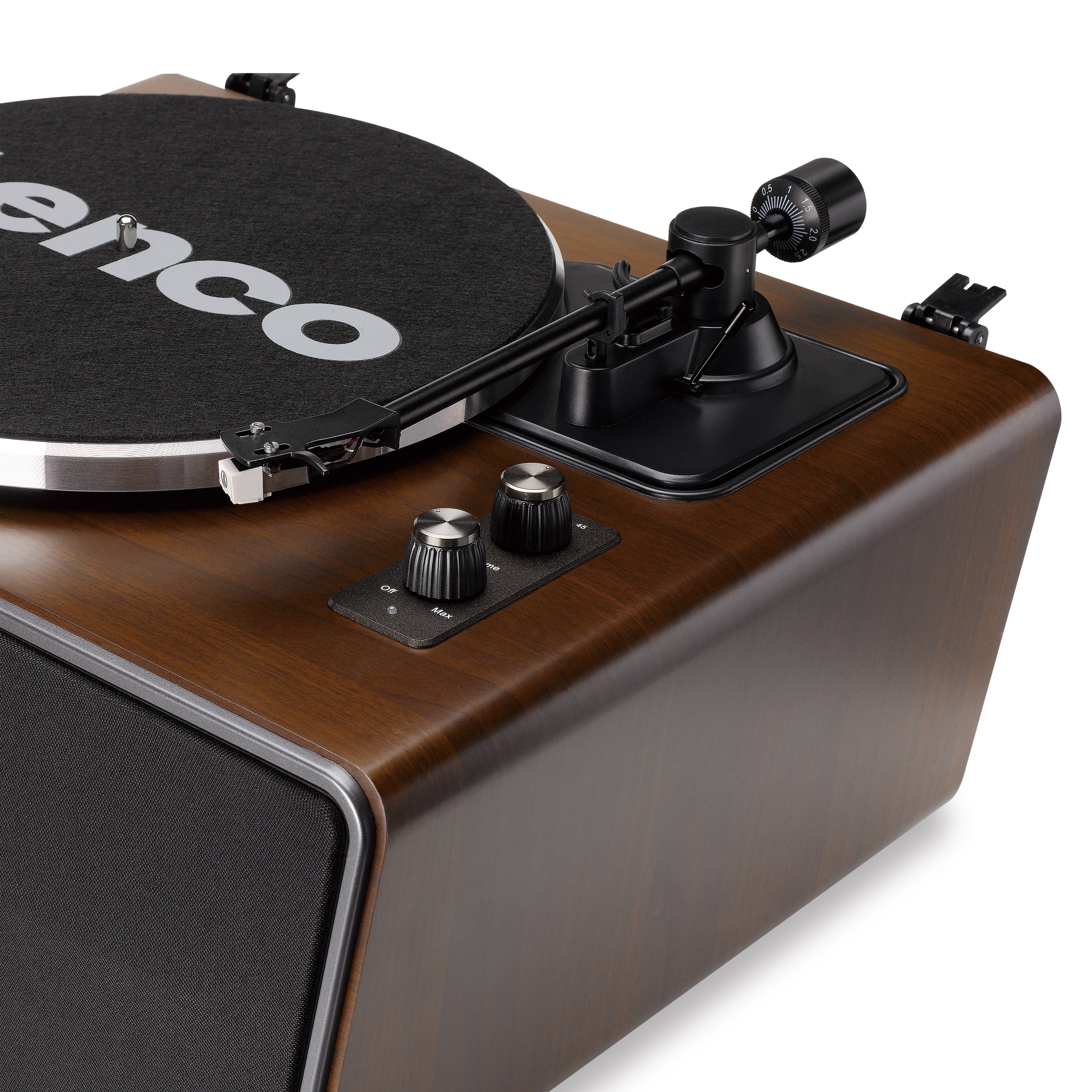 Lenco LS-470WA - Turntable with Bluetooth Connectivity, Walnut - Refurbished