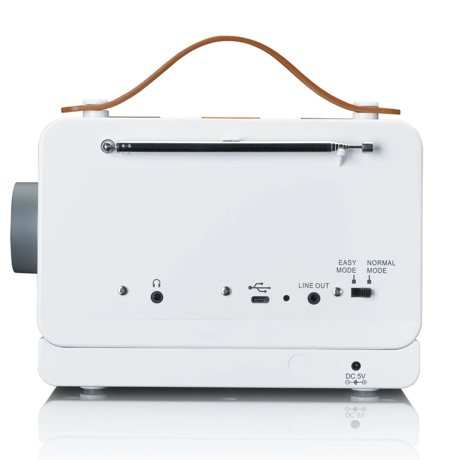 Lenco PDR-065WH- Eco DAB+ radio with Bluetooth® 5.0, White