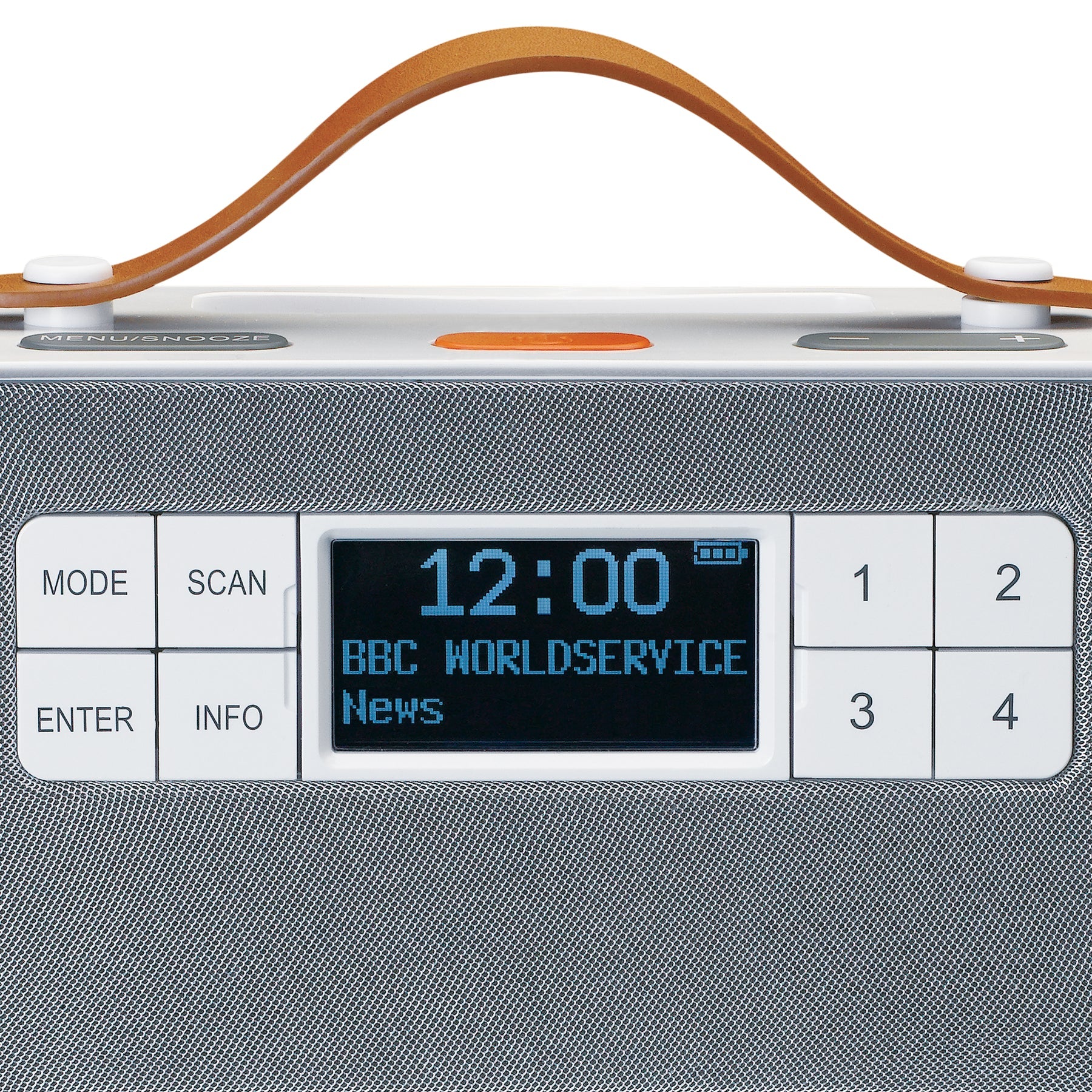 Lenco PDR-065WH- Eco DAB+ radio with Bluetooth® 5.0, White