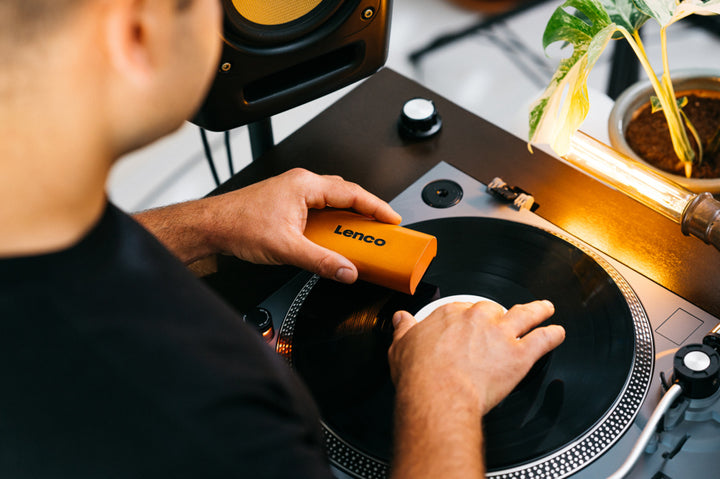 LENCO L-3810GY - Direct Drive turntable with USB - Grey