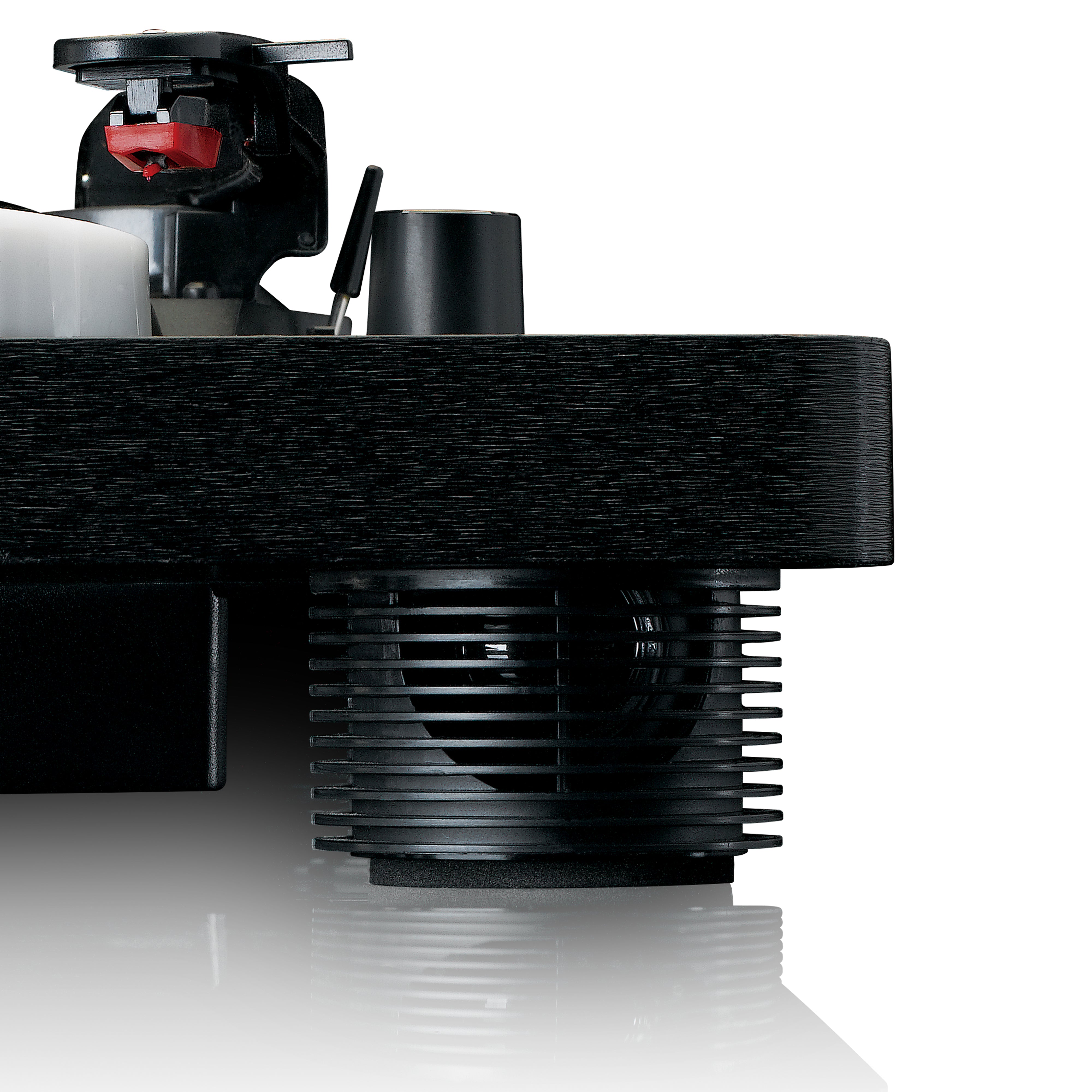 LENCO LS-50LEDBK UK - Turntable with PC encoding, speakers and lights