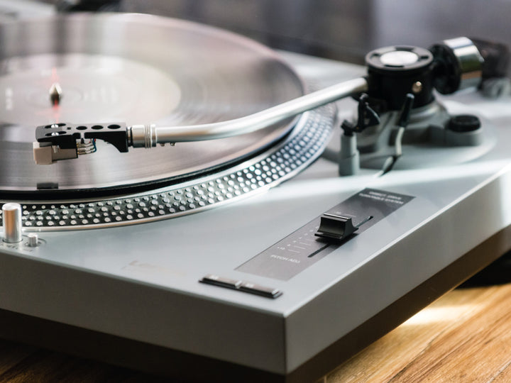 LENCO L-3810GY - Direct Drive turntable with USB - Grey