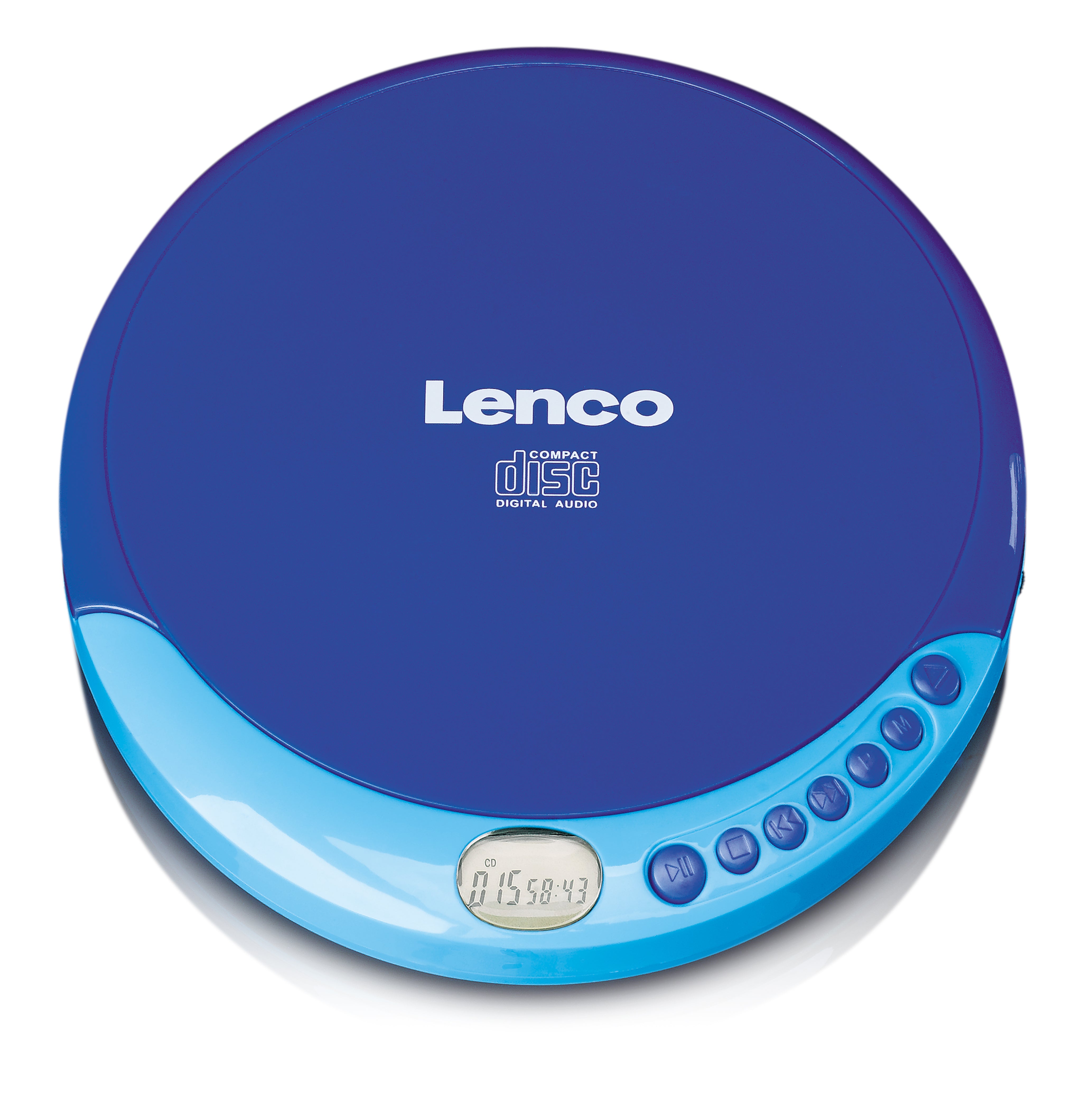 LENCO CD-011BU - Portable CD player - Blue
