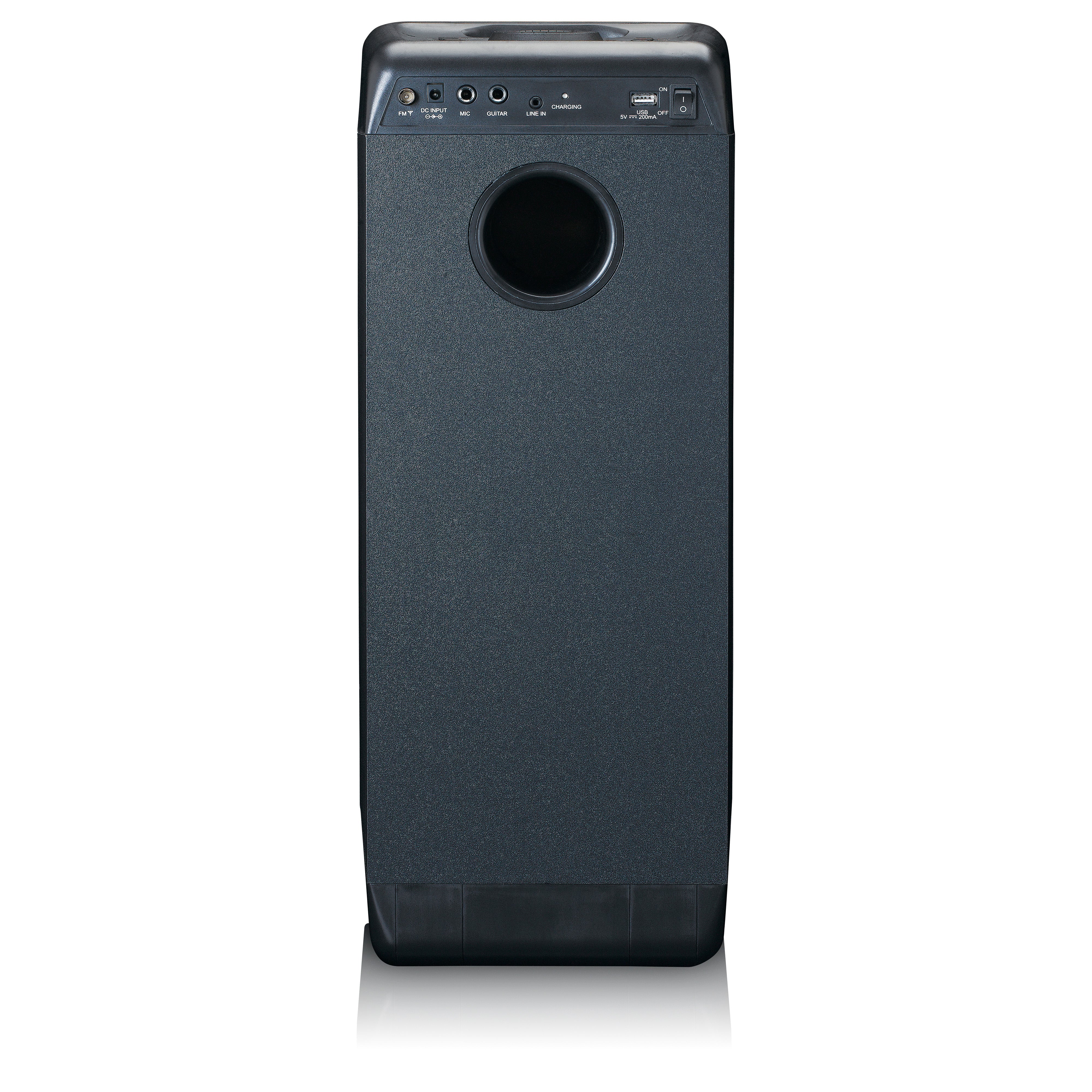 LENCO PA-200BK - PA with full front light animation, TWS function