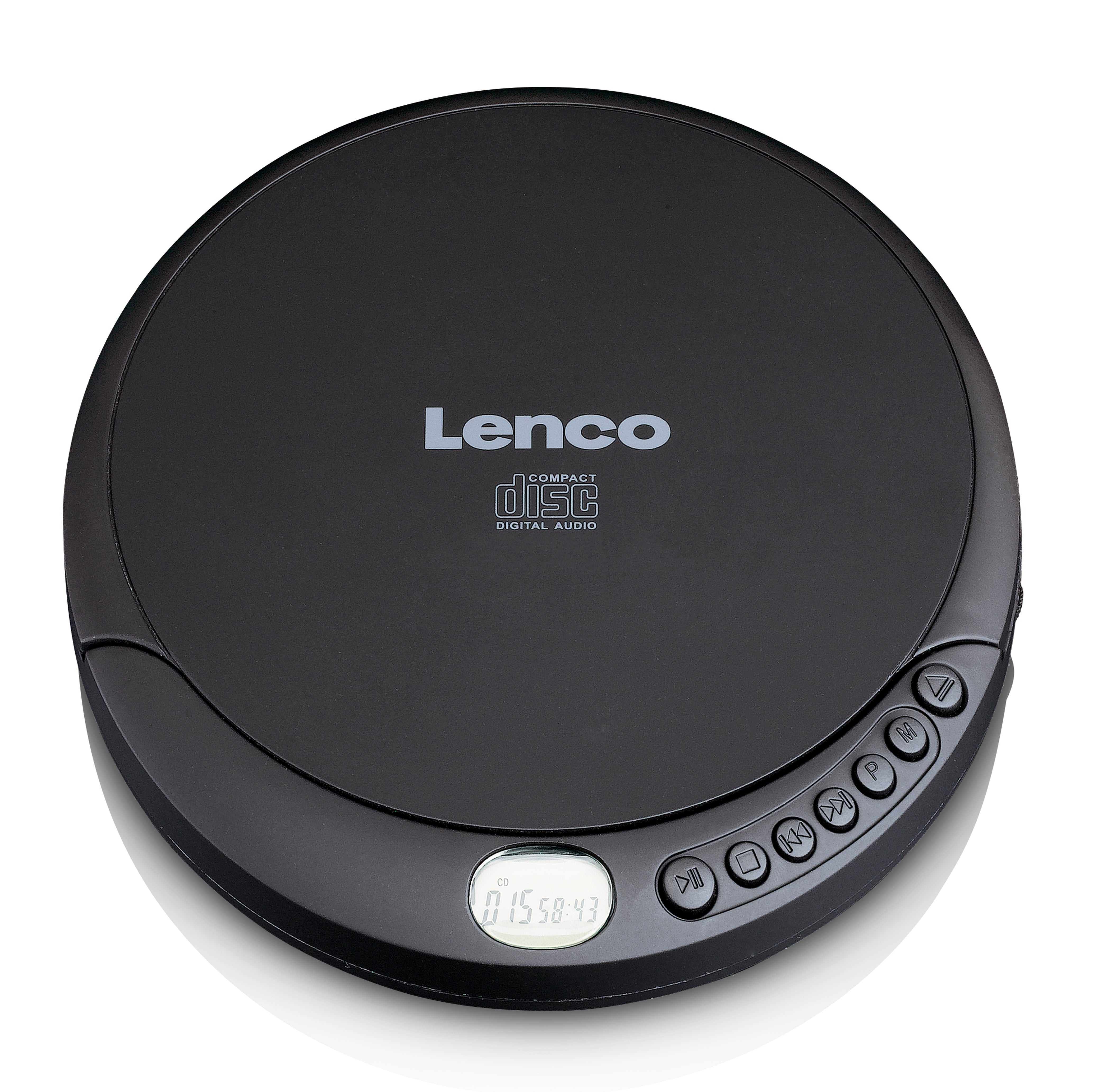 LENCO CD-010 - Portable CD player with charging function - Black