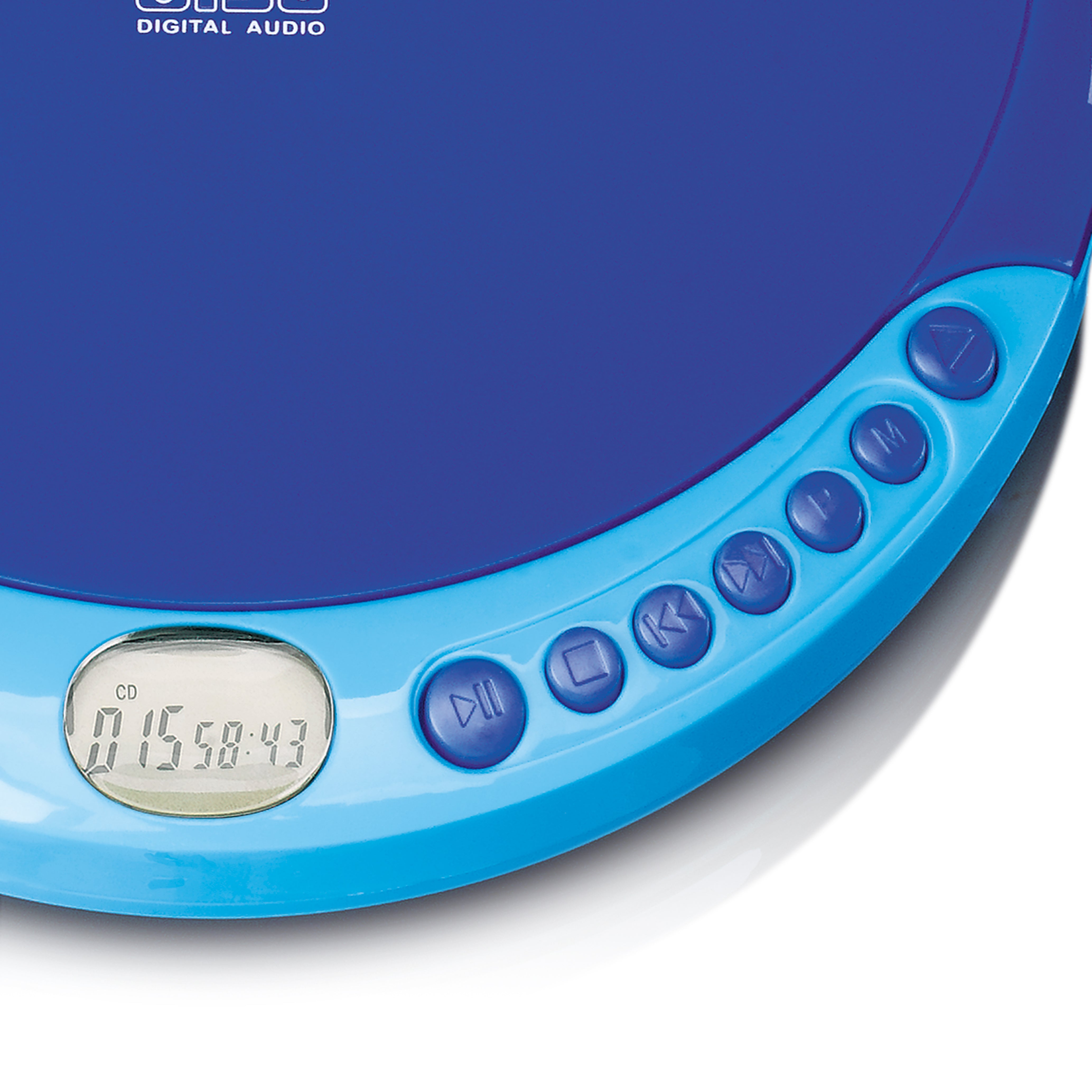 LENCO CD-011BU - Portable CD player - Blue
