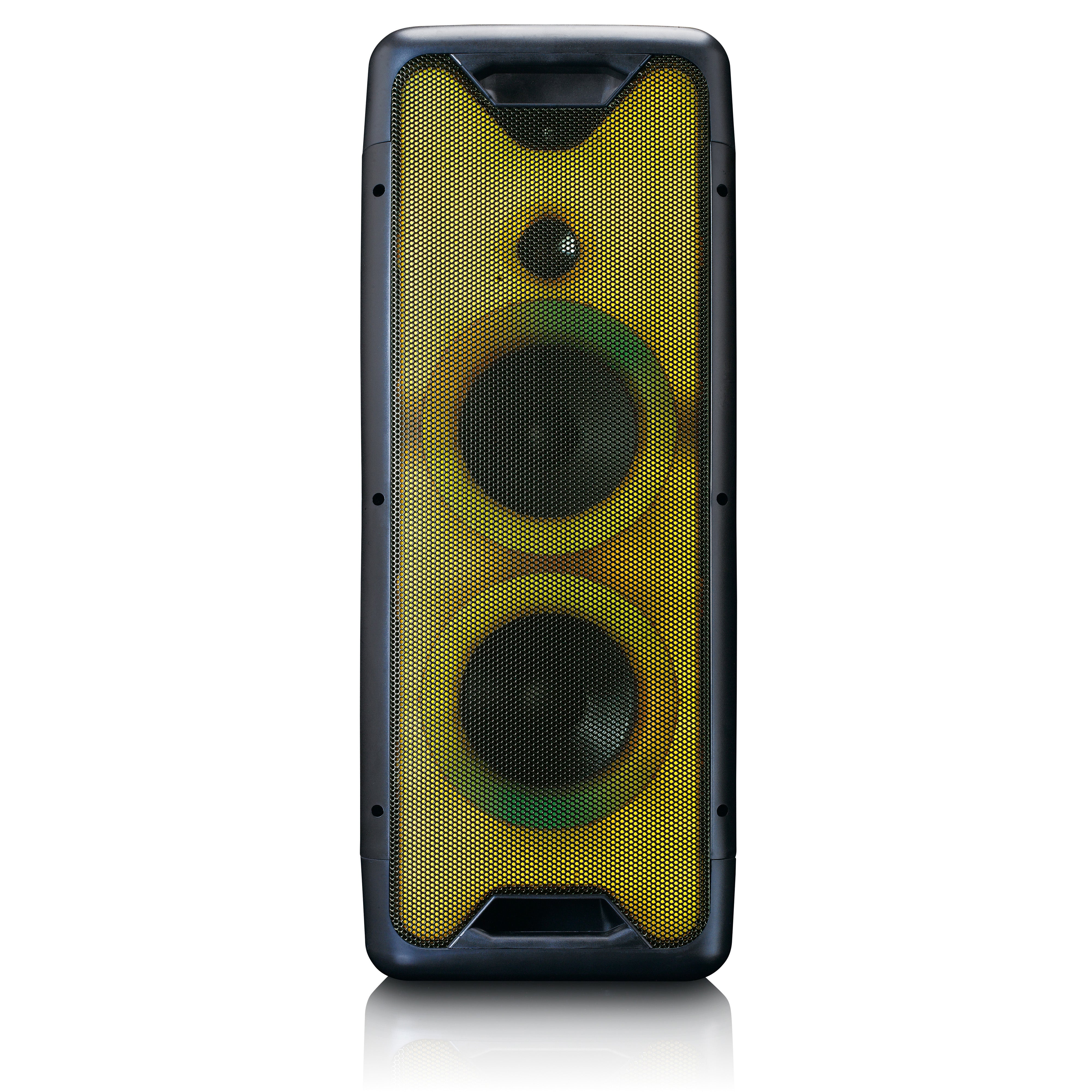 LENCO PA-200BK - PA with full front light animation, TWS function