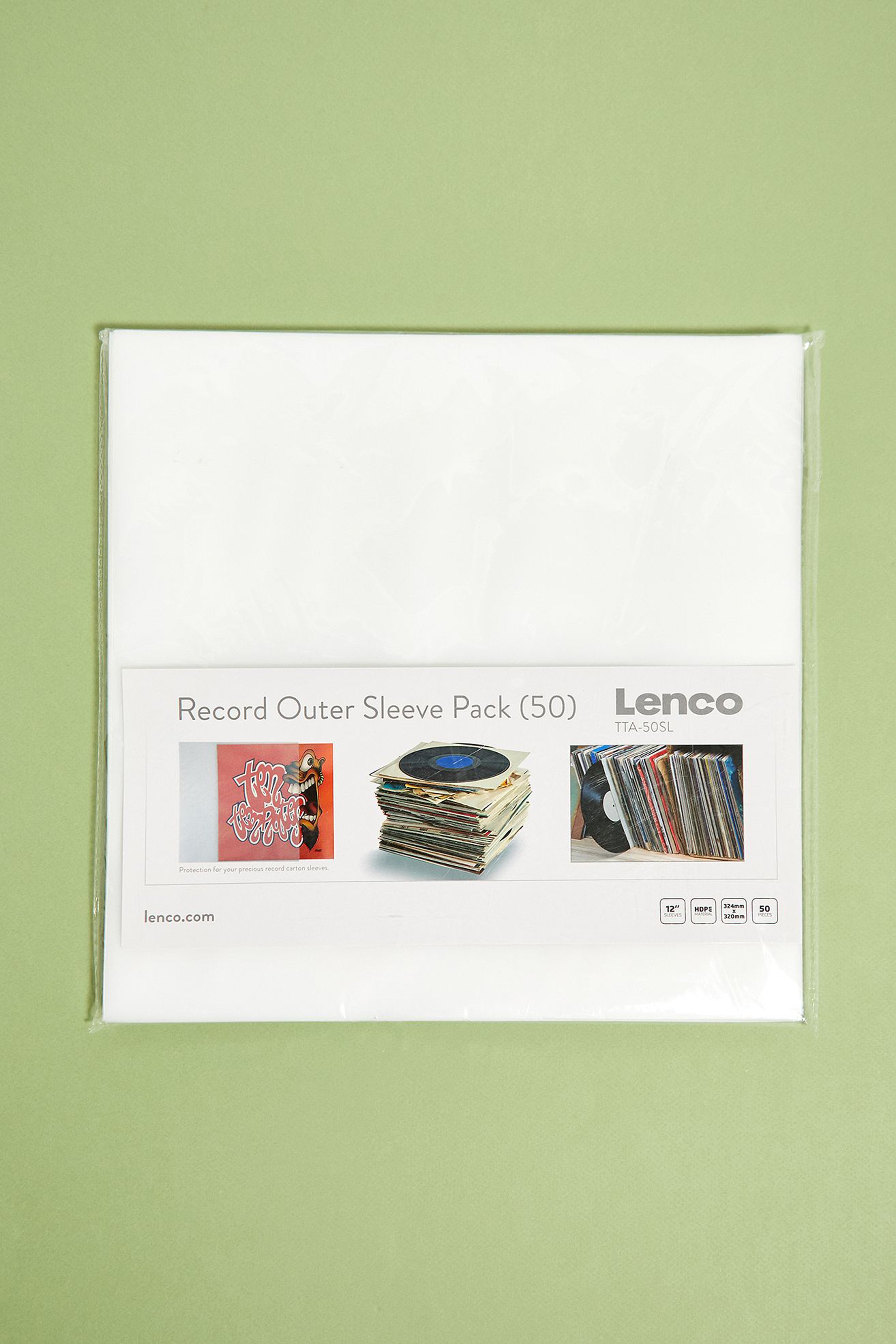 LENCO TTA-50SL - 50 outer sleeves for covers protection