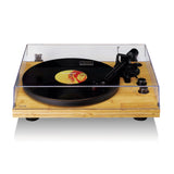 Lenco LBT-335BA - Turntable with Bluetooth® transmission, Bamboo