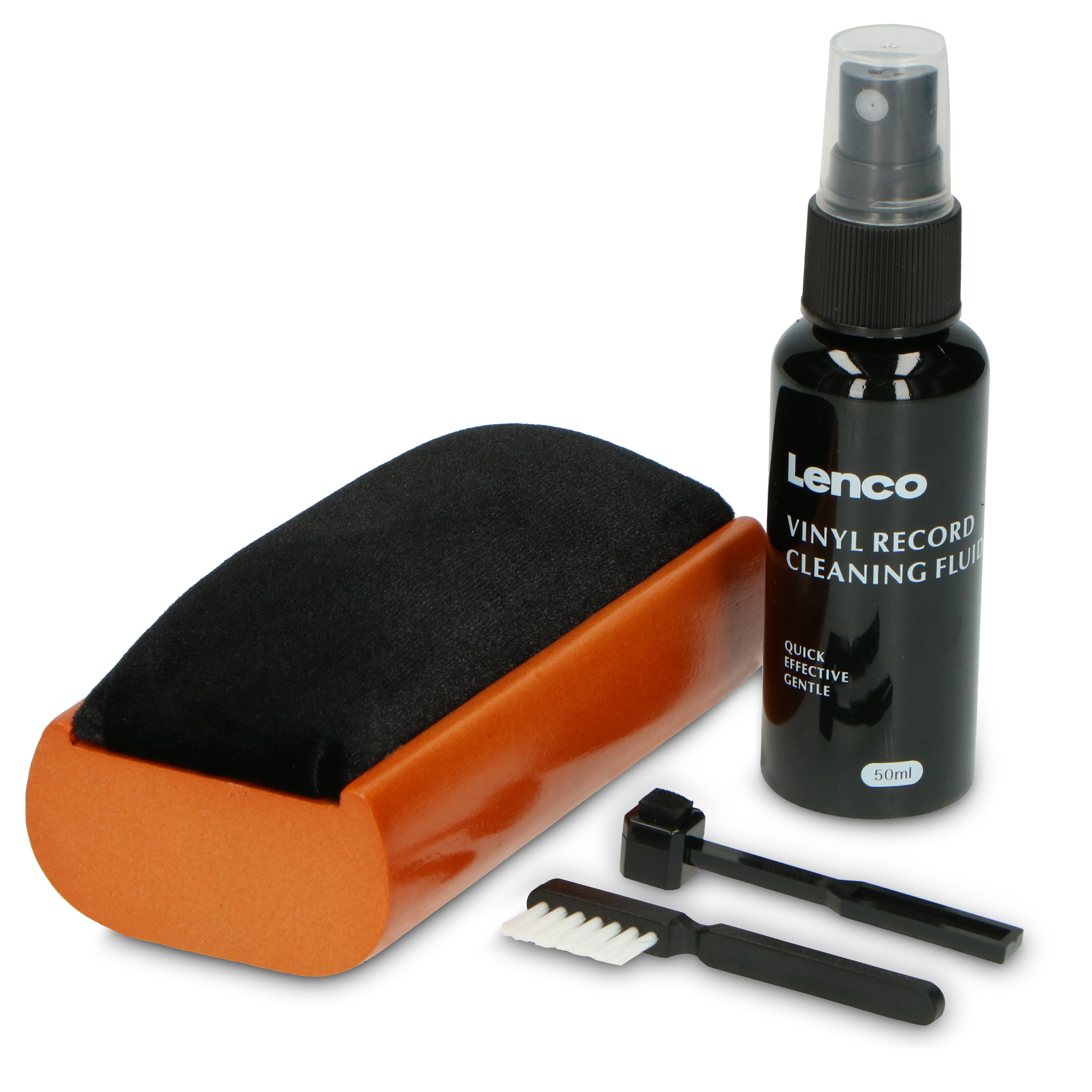 DRAFT LENCO TTA-5IN1 - Wooden cleaning brush with velvet padding - Refurbished