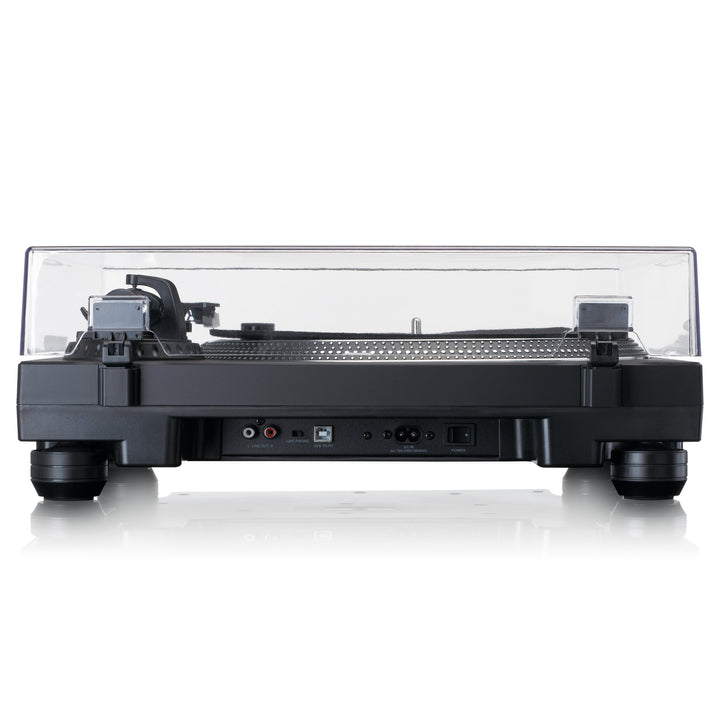 Lenco L-3818BK - Direct drive turntable with USB/PC Encoding - Black