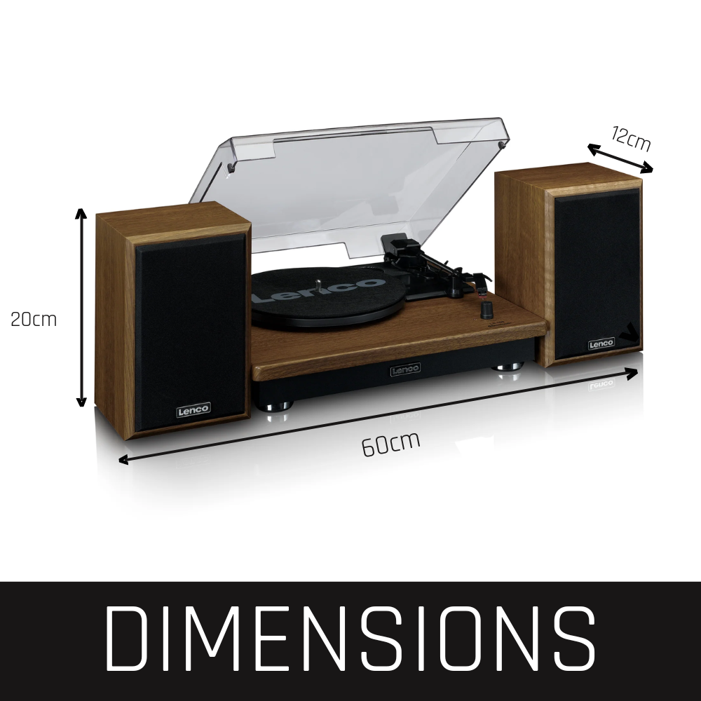 Lenco LS-100 dimensions