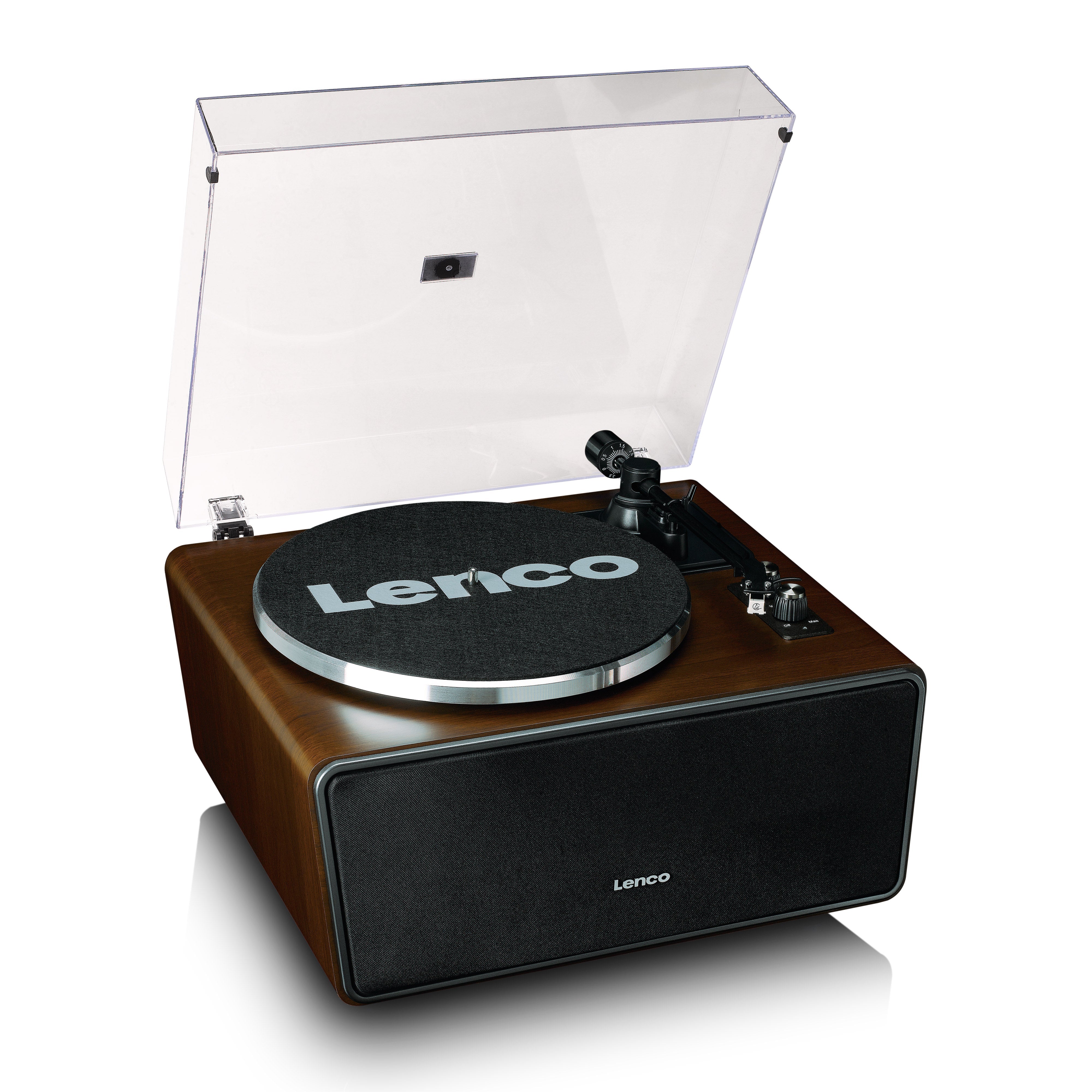Lenco LS-470WA - Turntable with Bluetooth Connectivity, Walnut - Refurbished