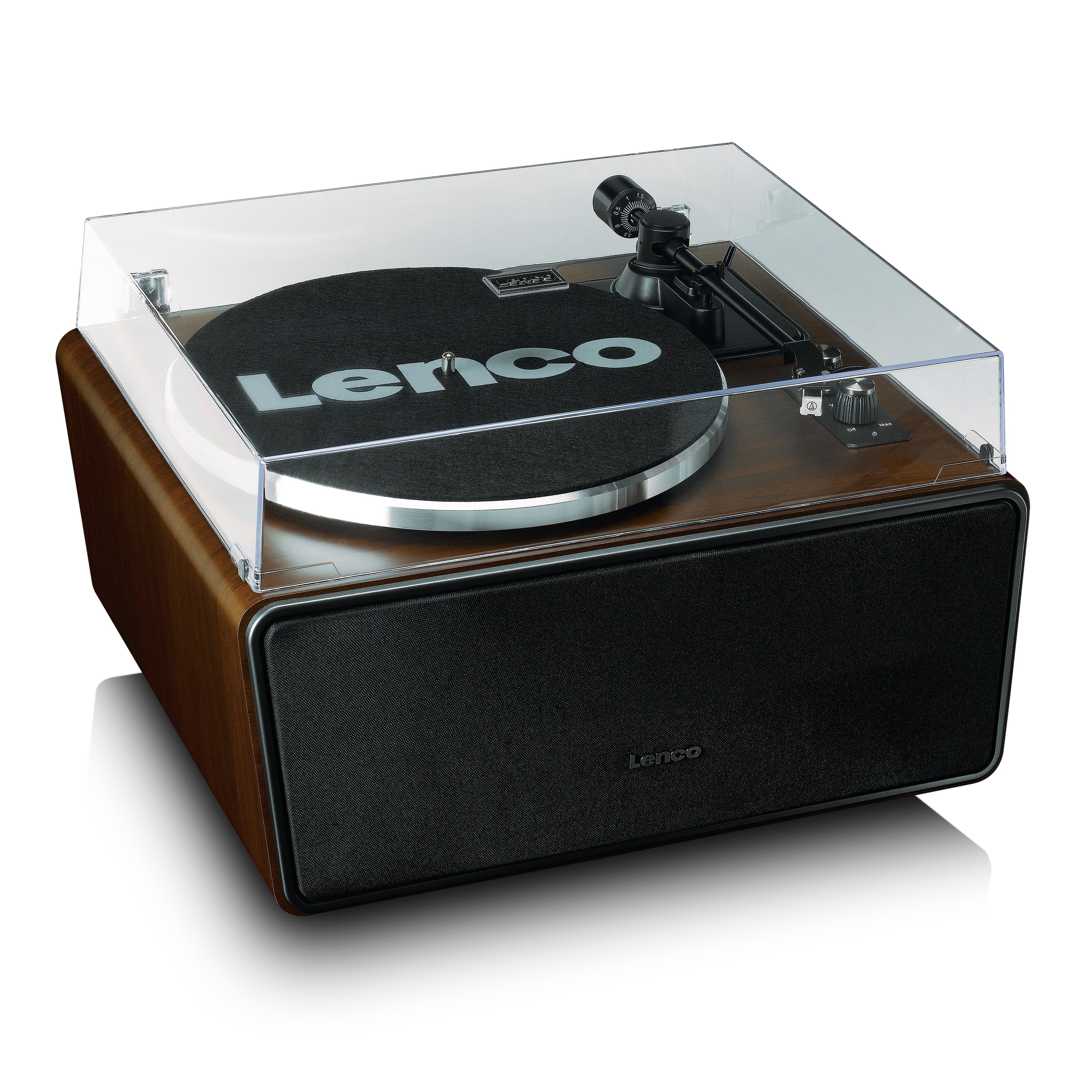Lenco LS-470WA - Turntable with Bluetooth Connectivity, Walnut - Refurbished