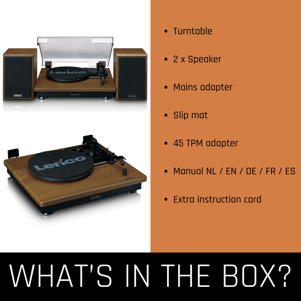 Lenco LS-100 what's in the box