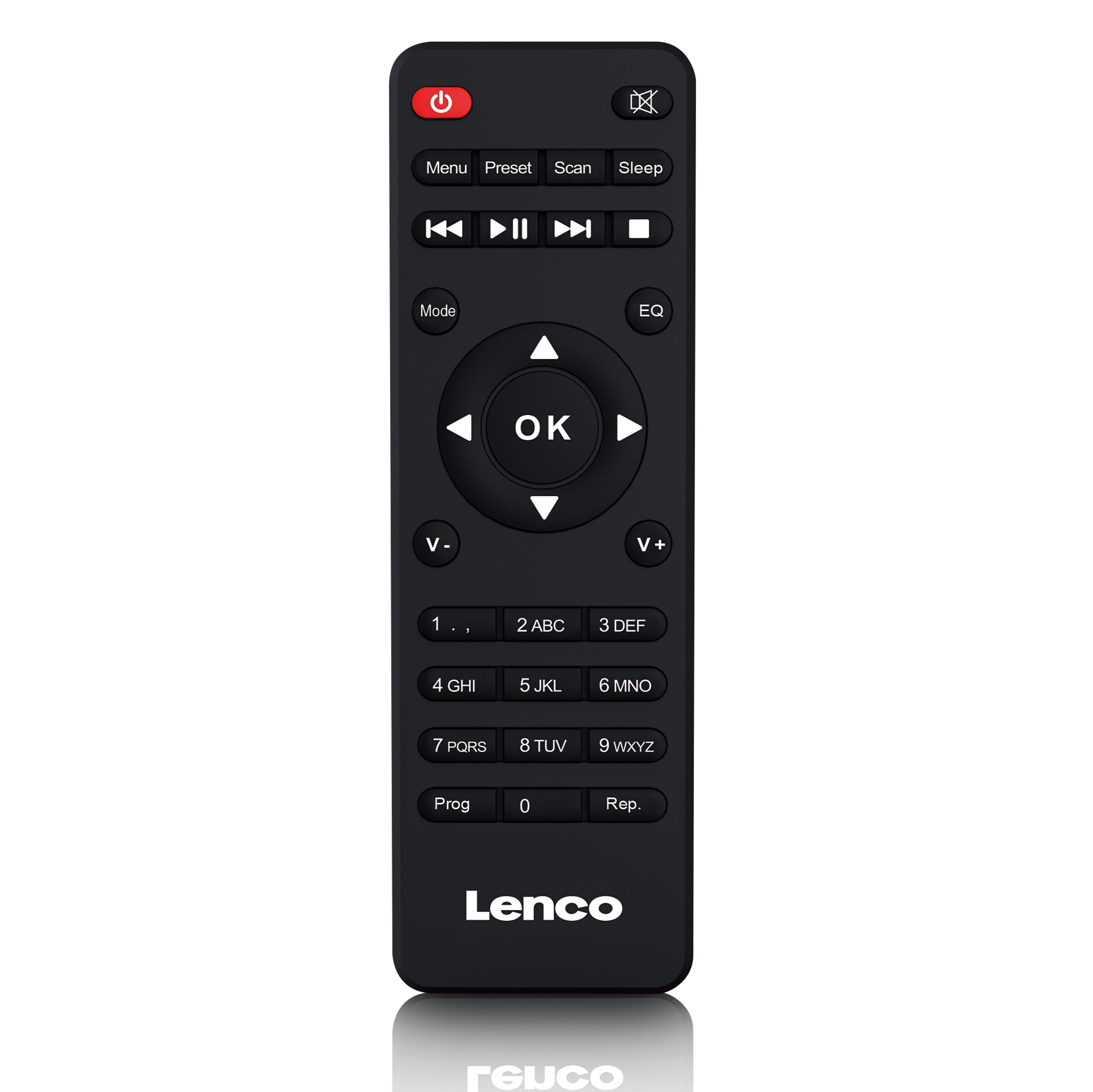 LENCO MC-250BK UK - Micro set with Smart Radio, CD/USB player, internet, DAB+, Bluetooth® - Black - Refurbished