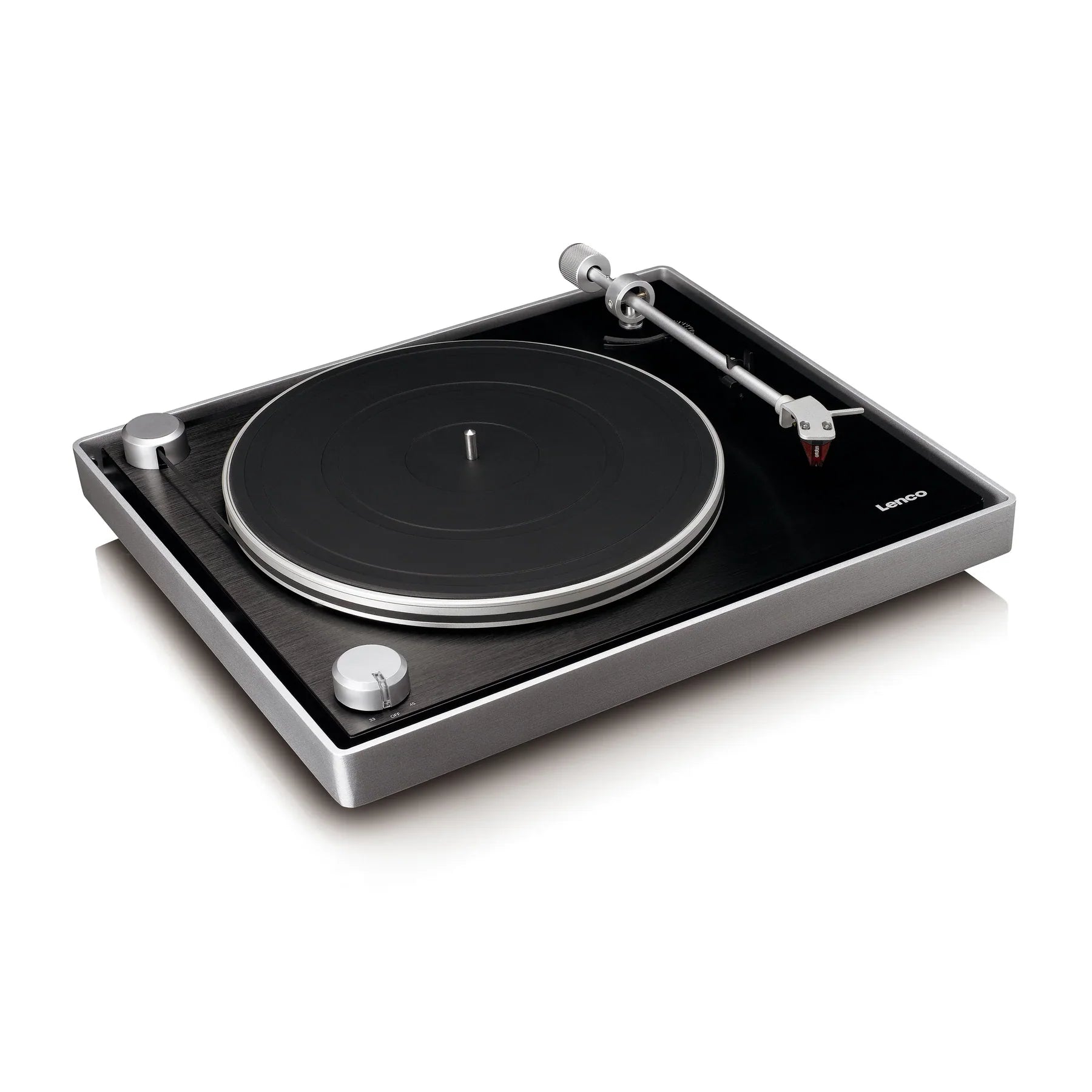 Lenco L-455BK Audiophile turntable with Ortofon 2M RED cartridge