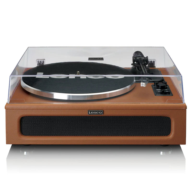 Lenco LS-430BN Turntable + FREE Deluxe 12-in-1 Vinyl Cleaning Kit Bundle