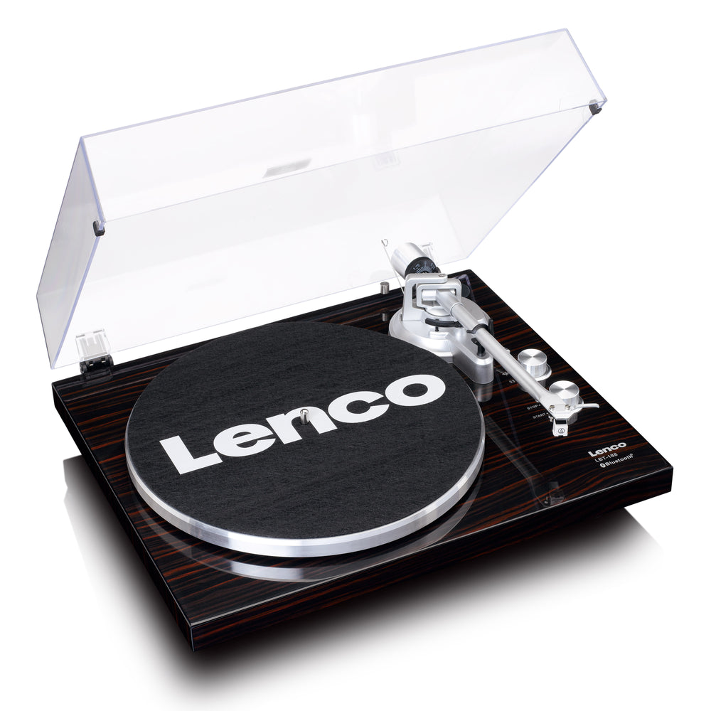LENCO LBT-188WA - Turntable with Bluetooth® transmission, dark brown