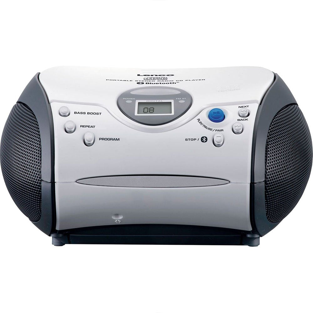 Lenco SCD-24BT WHBK Radio/CD player with Bluetooth