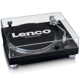 Lenco L-3809BK - Direct drive turntable with USB / PC Encoding - Black