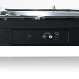Lenco LS-55BK - Turntable with Bluetooth®, USB MP3 encoder, speakers - Black