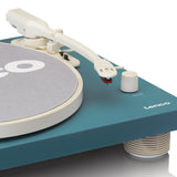 LENCO LS-50TQ - Turntable with built-in speakers USB Encoding - Turquoise