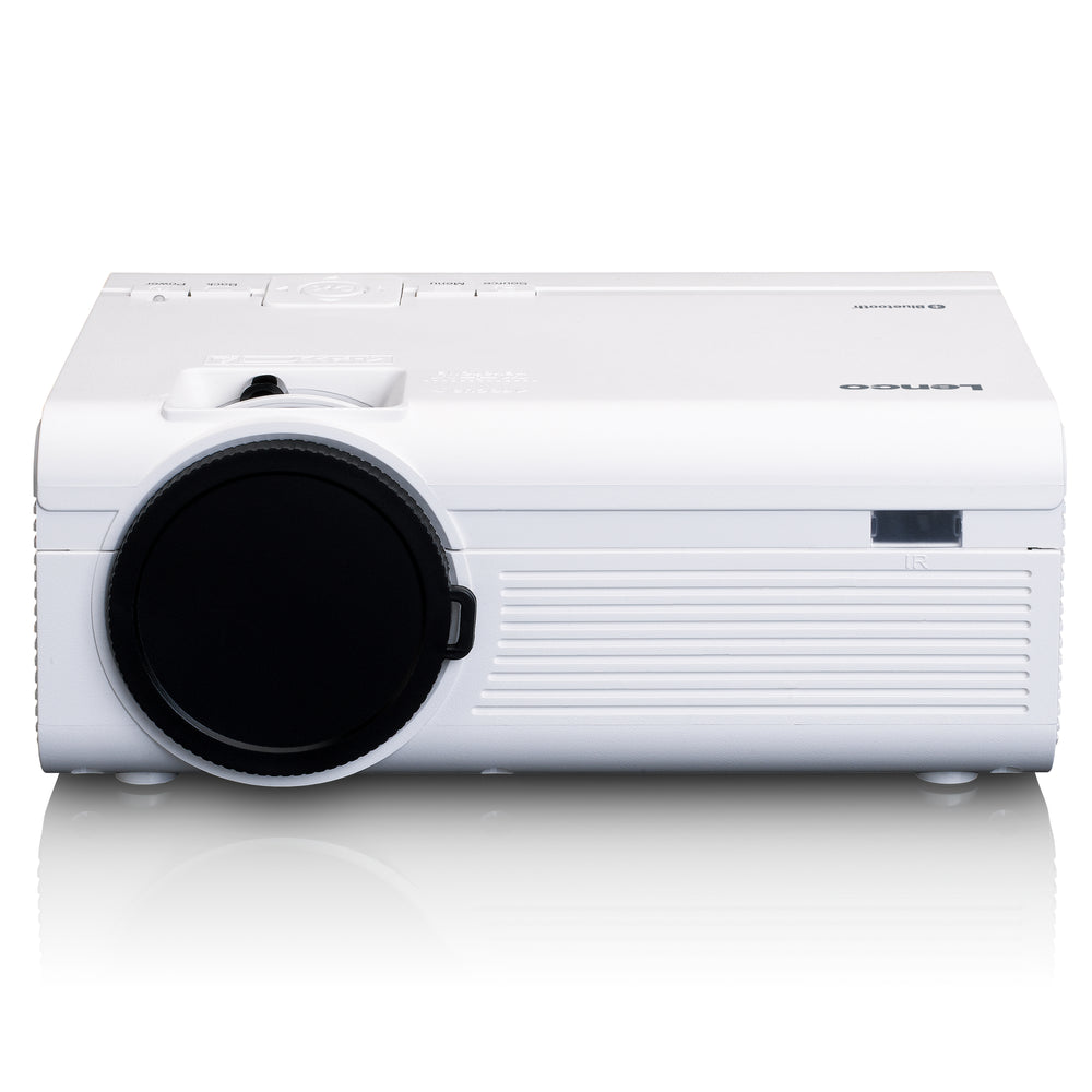 Lenco LPJ-300WH - LCD Projector with Bluetooth - White
