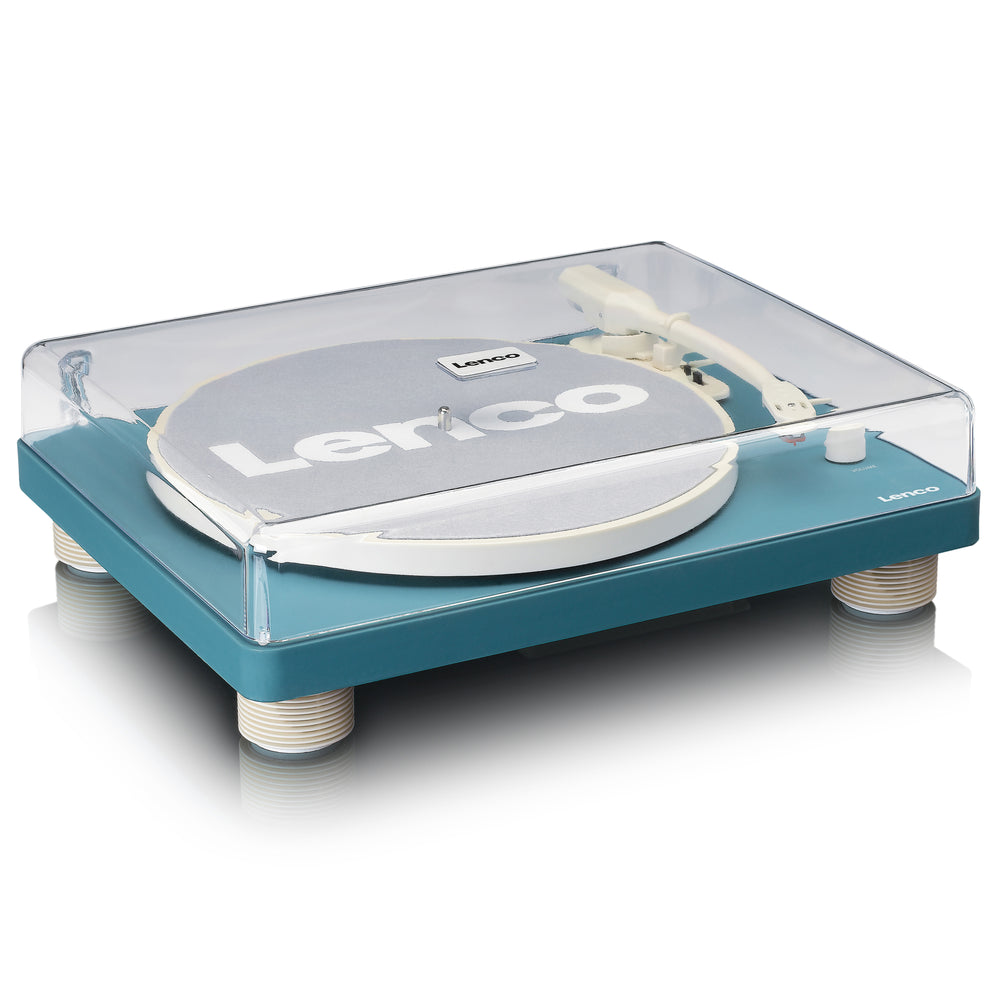 LENCO LS-50TQ - Turntable with built-in speakers USB Encoding - Turquoise
